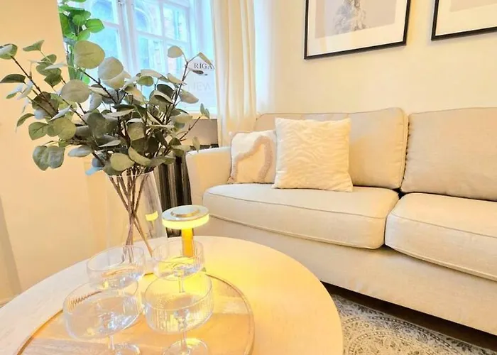 Daire Authentic Old Town 2br Next To St.peter Church With Amazing View Riga