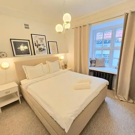 Authentic Old Town 2br Next To St.peter Church With Amazing View * Рига