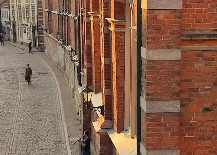 Authentic Old Town 2br Next To St.peter Church With Amazing View * Рига